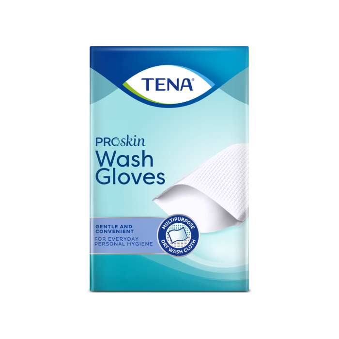 Gants de toilette renforcés - soft and strong - TENA WASH GLOVES PROSKIN